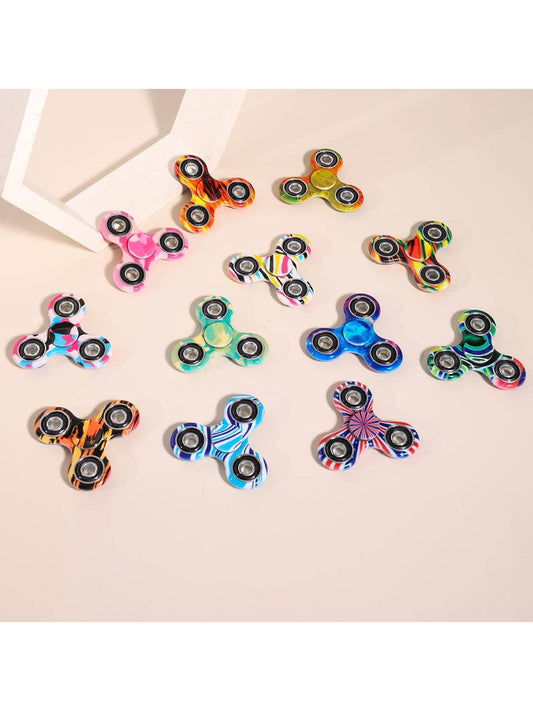 Random Color 1 Pc EDC Finger Spinner ADHD Stress Relief Reducer Toys For Adults, High Speed Bearing Metal Hand Spinners Anxiety Finger Toys Boredom Killing Time Toys Multicolor